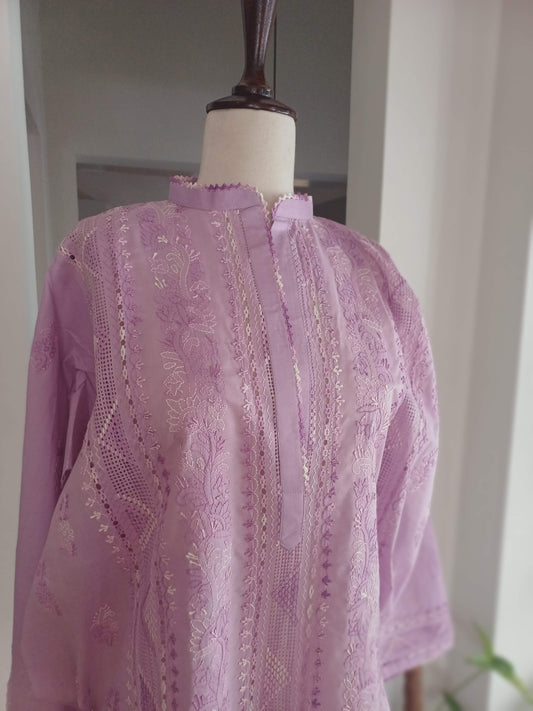 Sumbul – Mauve Shadow Work & Tarkashi Kurta