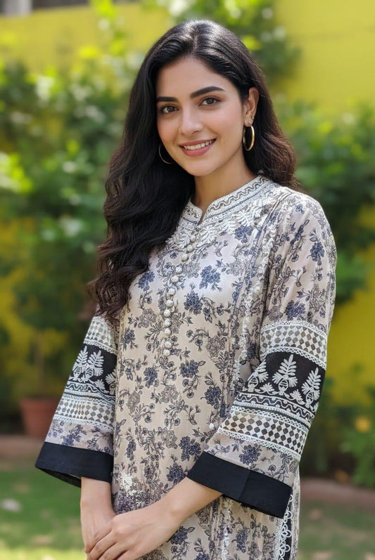 A - Eid Collection 2026 - Sapphire Bloom Ensemble